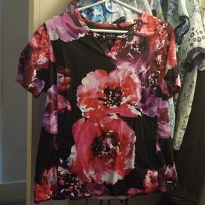 Landau scrub top size Large